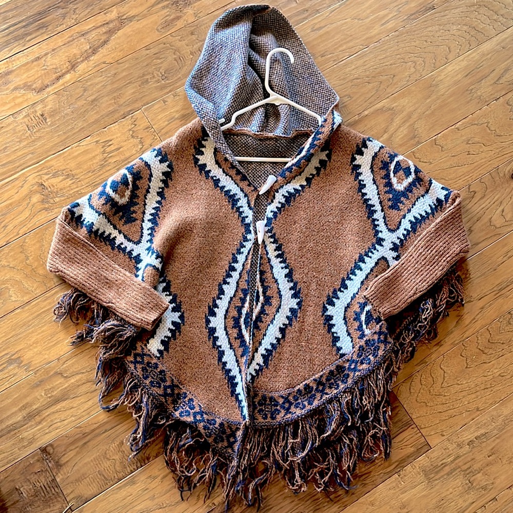 Aztec Hooded Sweater